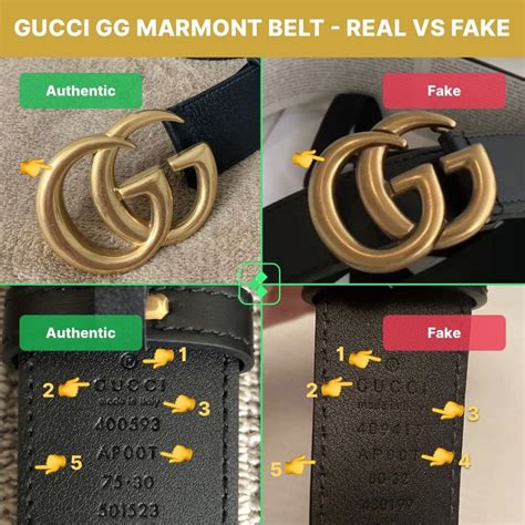 gucci belt authentic vs fake|authentic gucci belt buckle.